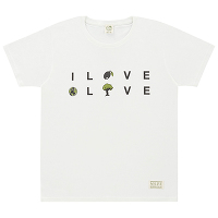 ＜avex mu-mo＞ I LOVE OLIVE Tシャツ（XL）画像