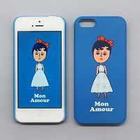 ＜avex mu-mo＞ AURORE MON AMOUR SNAP CASE for iPhone 5/5s画像
