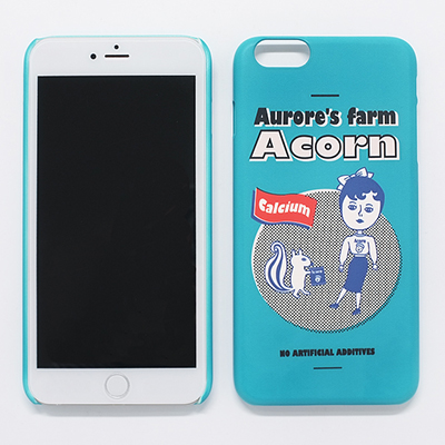 ＜avex mu-mo＞ AURORE ACORN SNAP CASE for iPhone 6