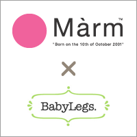 Marm×BabyLegs ロゴ