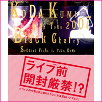KODA KUMI LIVE TOUR 2007～Black Cherry～SPECIAL FINAL in TOKYO DOMEパンフレット