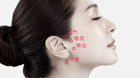美顔を引き出す4つの「ツボ」