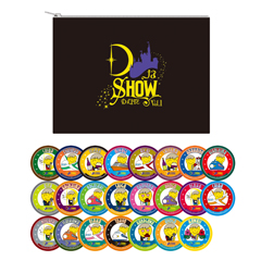 フラットポーチ&DなSHOWステッカーコンプリートセット