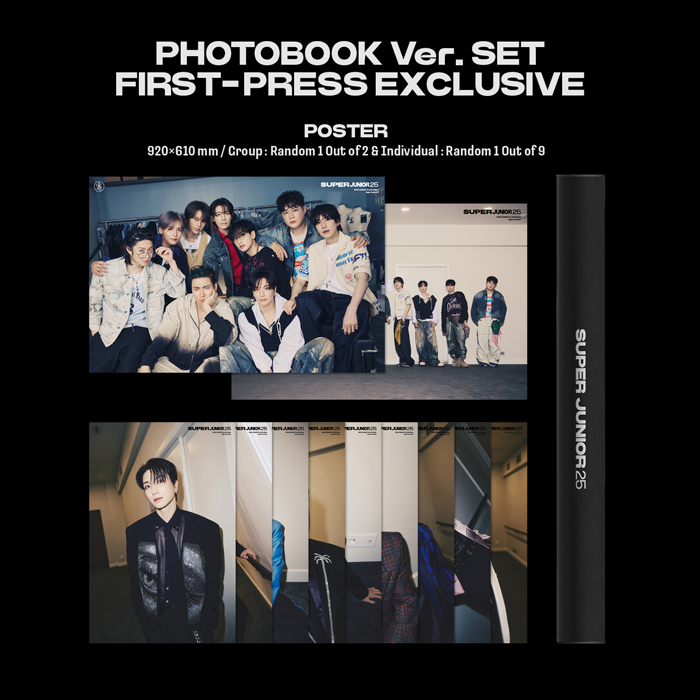 韓国盤】The 12th Album'Super Junior25'(PHOTOBOOK Ver./9種