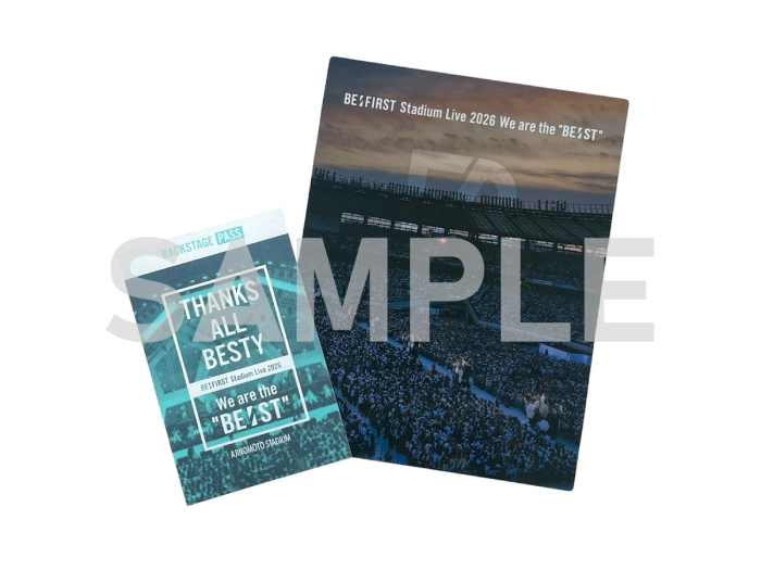 BMSG MUSIC SHOP限定盤】BE:FIRST Stadium Live 2026 We are the 