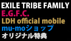 EXILE TRIBE FAMILY E.G.F.C. LDH official mobile mu-moショップオリジナル特典