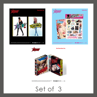 ≪3バージョンセット≫【韓国盤】Accidentally On Purpose（CD）＜Photo Book Ver./カバー2種ランダム＞＜Sticker Ver.＞＜Mini Photo Book Ver.＞