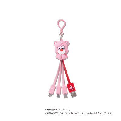 KLOOP USB CHARGING CABLE�iPINK�j