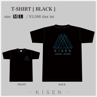 KISEN T-SHIRT [BLACK]iMj