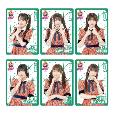 【チームE】SKE48 18th Anniversary Festival 2026 クリアトレーディングカード(ランダム全13種+特別仕様13種)