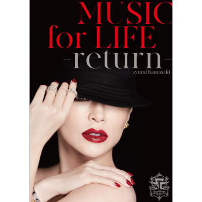 y񐶎YՁzayumi hamasaki MUSIC for LIFE `return`iDVD+PHOTOBOOKj