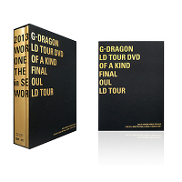 G-DRAGON WORLD TOUR DVD [ONE OF A KIND THE FINAL in SEOUL + WORLD TOUR]（4枚組DVD）