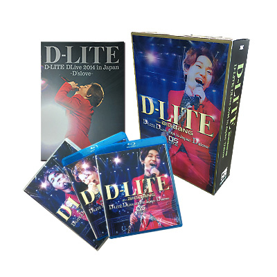 D-LITE DLive 2014 in Japan `D'slove`i2gBlu-ray+2gCDj-DELUXE EDITION-