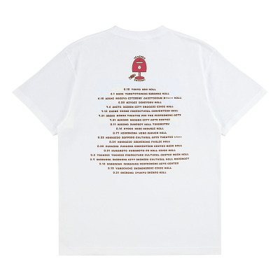 全国ピアノツアー2025　Tシャツ-WHITE