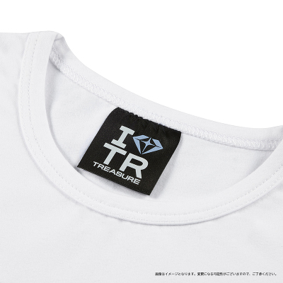 I LOVE TREASURE クロップド Tシャツ（WHITE）｜TREASURE｜mu-mo