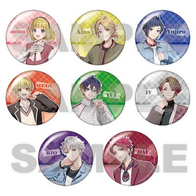 HoneyWorks(2025)：TR缶バッジ(全8種)_単品 GOODS