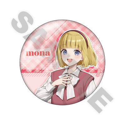 HoneyWorks 缶バッジ 萌奈 超絶あざといお前らの姫 | RELEASE | HoneyWorks Official web site