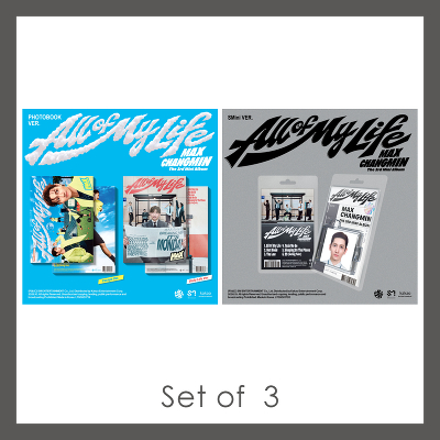 ��S3��Z�b�g��y�؍��ՁzAll Of My Life�iCD�j��Photobook Ver.�i2��Z�b�g�j���iMusic NFC CD�j��SMini Ver.��