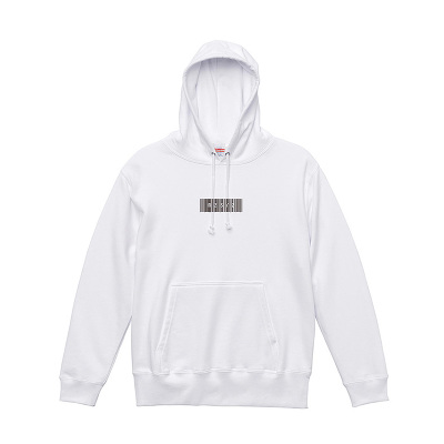 [Barcode logo]HOODIEiWHITEjMTCY