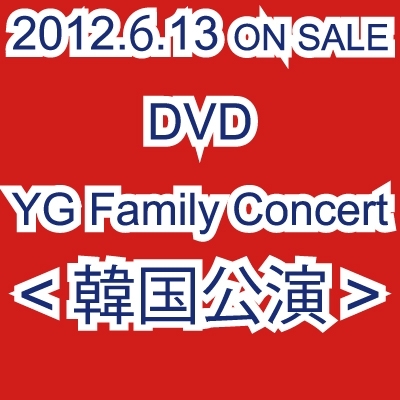 15th ANNIVERSARY YG FAMILY CONCERT in SEOUL 2011（3枚組DVD）