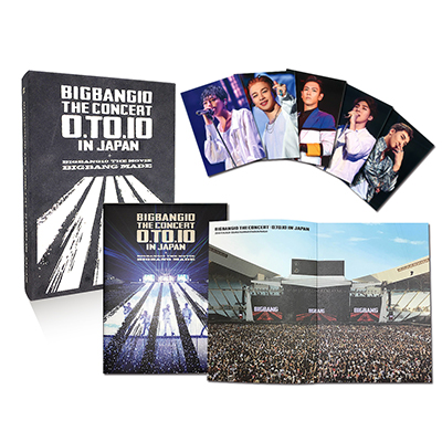 BIGBANG10 THE CONCERT : 0.TO.10 IN JAPAN + BIGBANG10 THE MOVIE BIGBANG MADE【初回生産限定盤】（3枚組Blu-ray+2枚組CD+PHOTO BOOK+スマプラ）