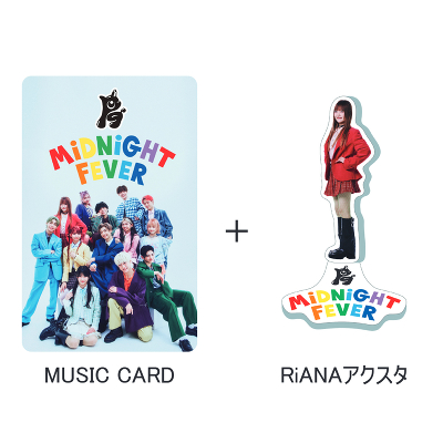 s񐶎YtMIDNIGHT FEVERyRiANA Ver.z(MUSIC CARD{GOODS)