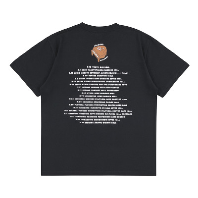 全国ピアノツアー2025　Tシャツ-BLACK