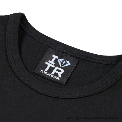 I LOVE TREASURE クロップド Tシャツ（BLACK）｜TREASURE｜mu-mo