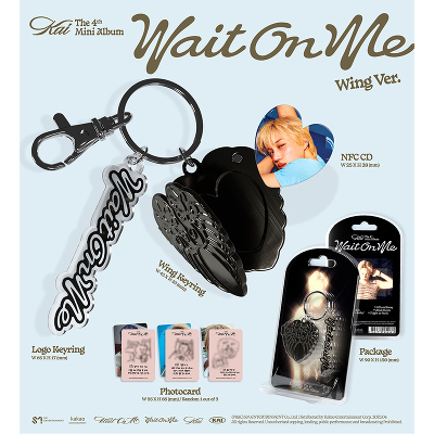 《5種セット》【韓国盤】The 4th Mini Album 'Wait On Me' (Sleeve Ver./Photobook Ver.2種/Player Ver./Wing Ver.)