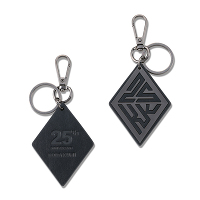 m25th Anniv.nKEYRING -BLACK-