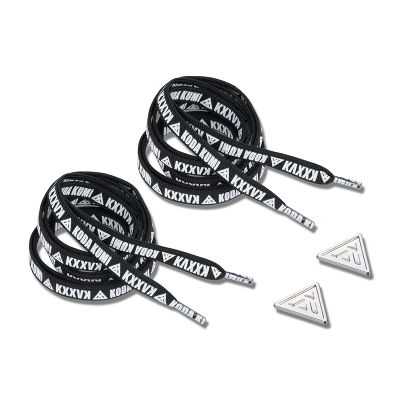 SHOELACE & PLATE(BLACK×WHITE)