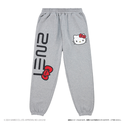 【2NE1×HELLO KITTY】スウェットパンツ（GRAY/M）