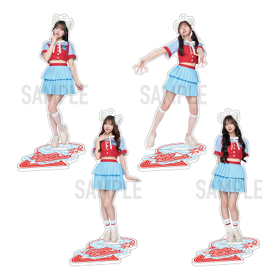 希少☆みうみお 新衣装 超応援 10名 限定 アクリルキーホルダー