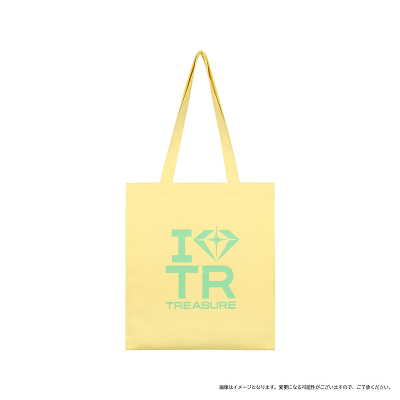 Treasure ジフン トートバッグ I LOVE TREASURE トートBAG(YELLOW)|TREASURE|mu-moショップ