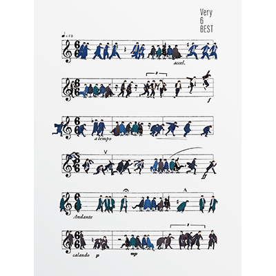 【Blu-ray付 初回盤A】Very6 BEST (4CD+Blu-ray)
