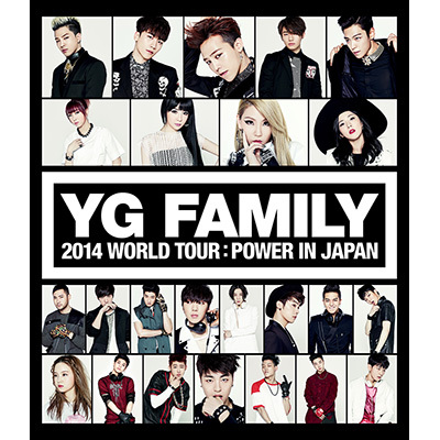YG FAMILY WORLD TOUR 2014 -POWER- in Japan�i2���gBlu-ray�j