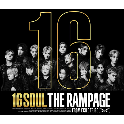 16SOUL(3CD+DVD: LIVE盤)｜THE RAMPAGE from EXILE TRIBE｜mu-moショップ