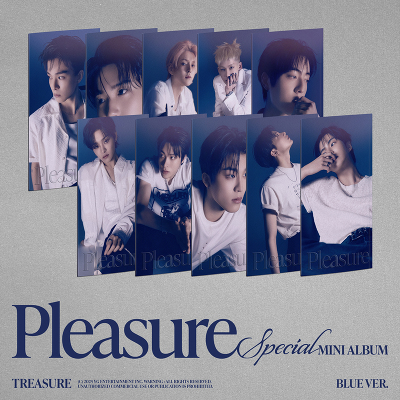 y؍ՁzTREASURE SPECIAL MINI ALBUM [PLEASURE] [BLUE VER.](o[10) I