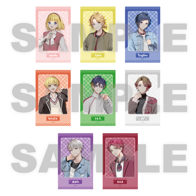 TRチェキ風カード(全8種/1パック2枚入り)_単品｜HoneyWorks(2025