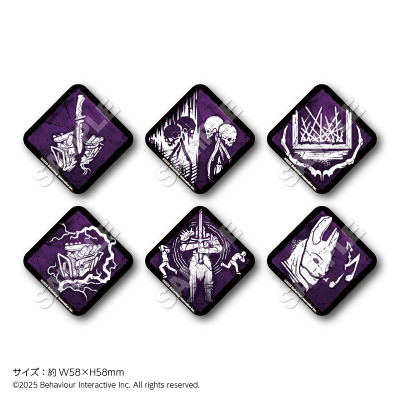 �uDead by Daylight�v �L���[�g���[�f�B���O���^���ʃo�b�W ver.3.0 (�S6��) �yBOX�z