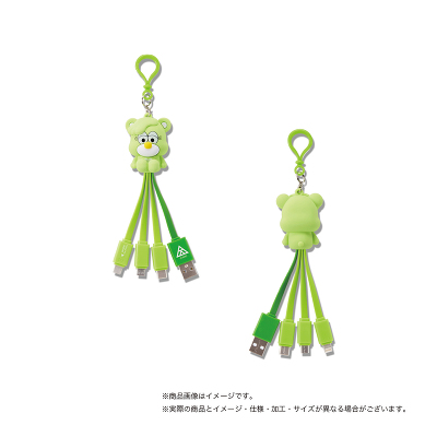 KLOOP USB CHARGING CABLEiLIGHT GREENj