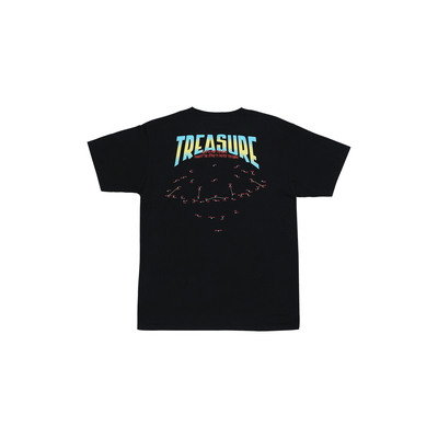[TREASURE MAP] TREASURE T-SHIRTS TYPE 2 BLACK M