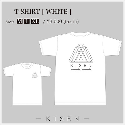 KISEN T-SHIRT [WHITE]iLj