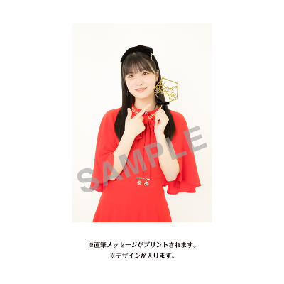 桑原椿 生誕記念Tシャツ(XL)&メッセージ入り生写真(2026年2月度)