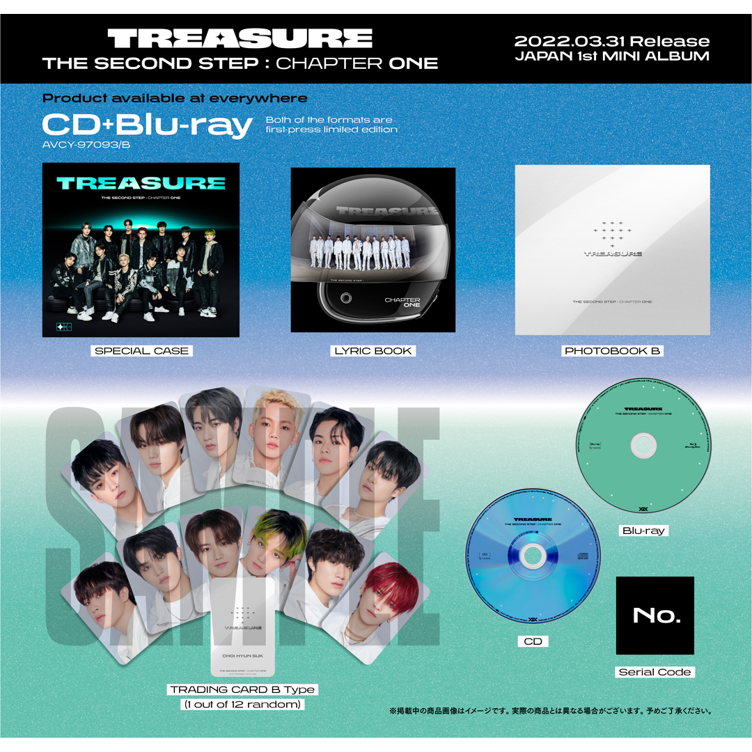 TREASURE：THE SECOND STEP : CHAPTER ONE（CD+Blu-ray Disc