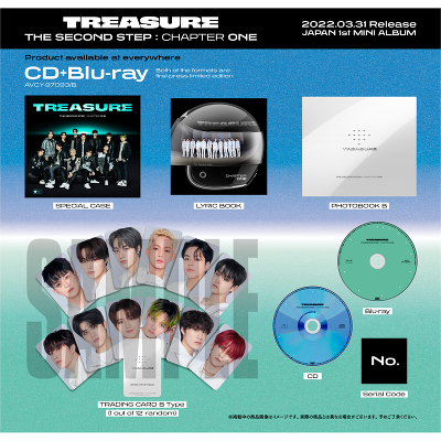 TREASURE：THE SECOND STEP : CHAPTER ONE（CD+Blu-ray Disc 