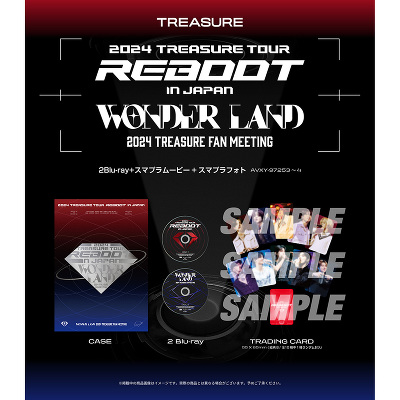 2024 TREASURE TOUR [REBOOT] IN JAPAN + 2024 TREASURE FAN MEETING~WONDERLAND~i2Blu-rayj