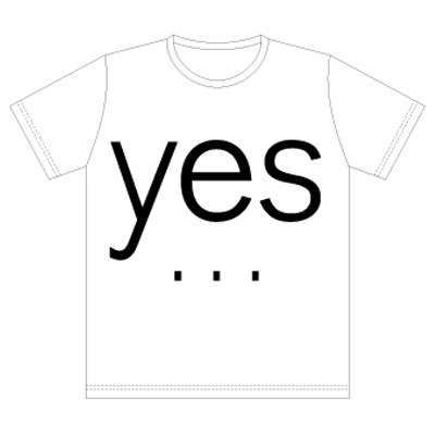 commmons YES/NO T-Shirt 