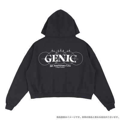 GENIC ジップアップパーカー ダブルジップアップパーカー｜GENIC｜mu-moショップ