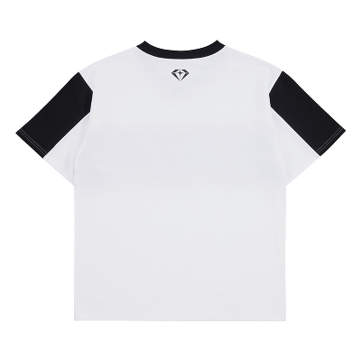 バイカラー スウェット Tシャツ（WHITE）｜TREASURE｜mu-moショップ